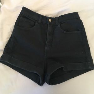 American Apparel High waisted shorts sz26